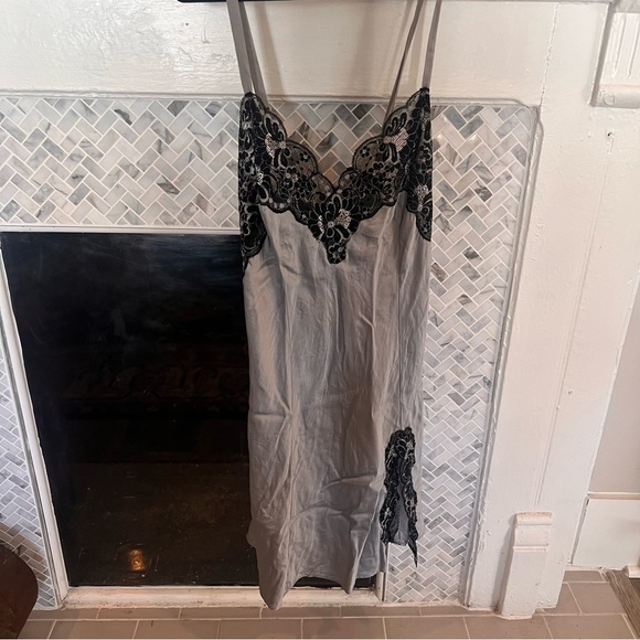 Vintage Victoria Secret Silk Sleep Slip Dress - Picture 5 of 5